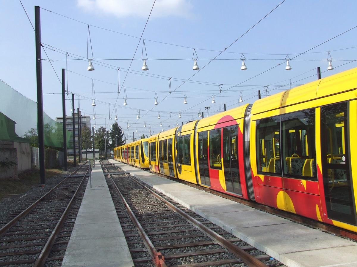 Mulhouse: Dépot du Tram-Train de la Mertzau 