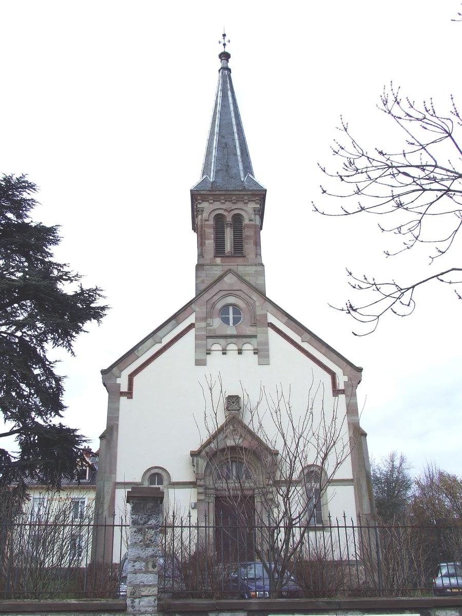Mülhausen - Evangelische Kirche in Dornach 