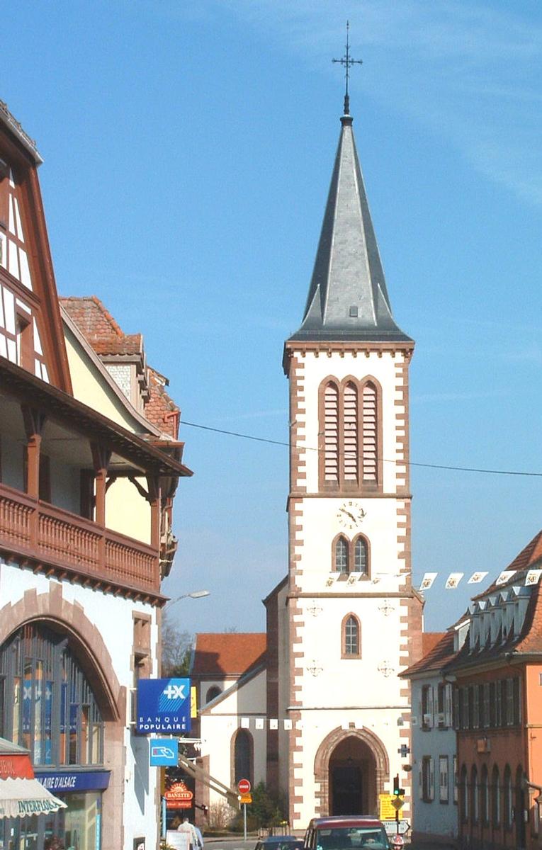 Eglise catholique de Munster (68 - Alsace) 