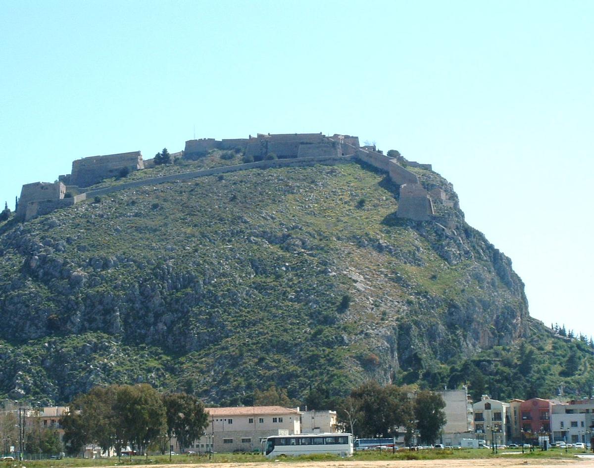 Castle of Palamidi at Nauplion 