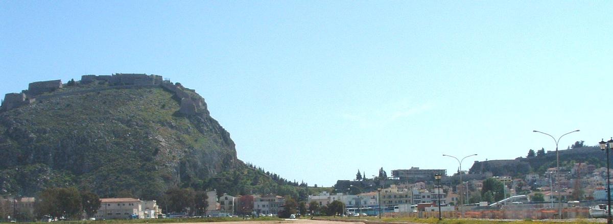 Nauplie (Argolide, Péloponnèse, Grèce):Palamidi (Fort Palamède) 