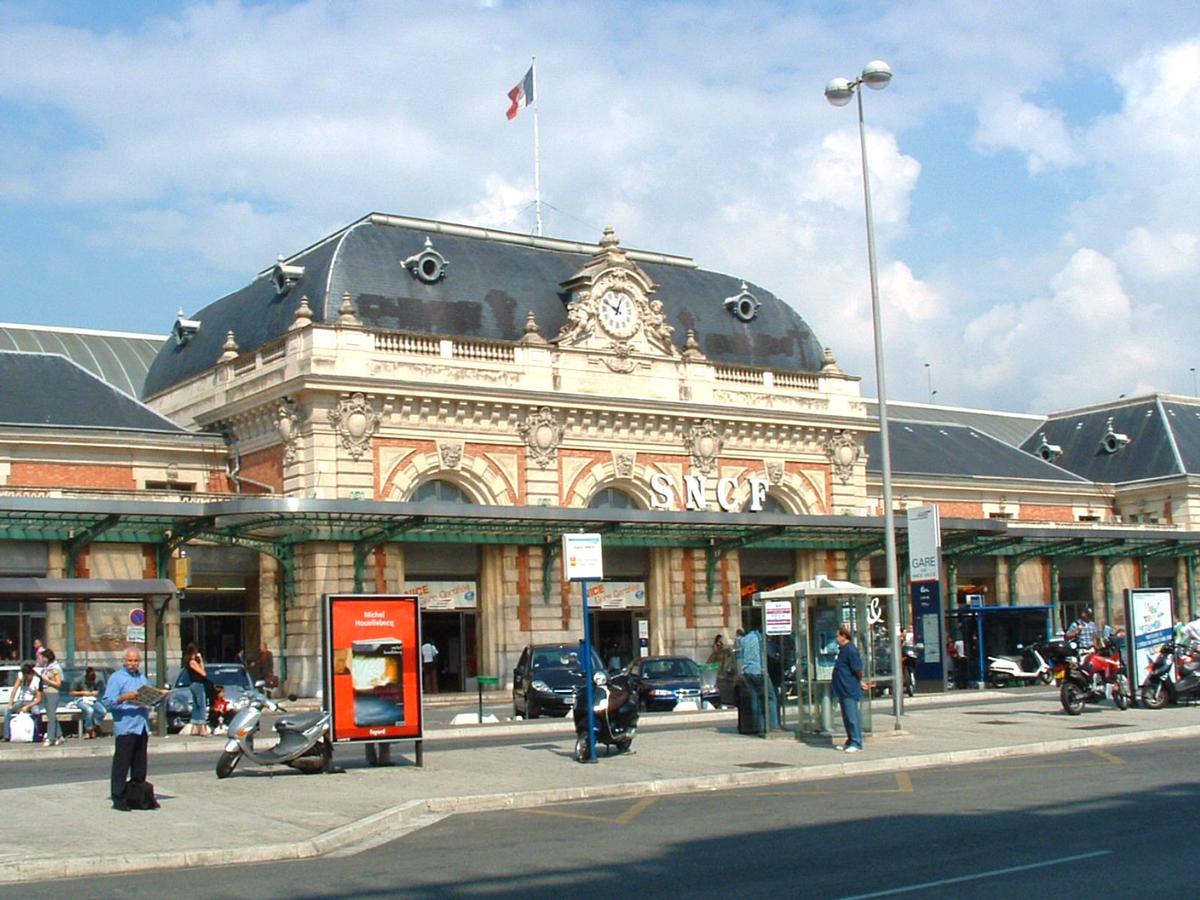 La gare SNCF de Nice 