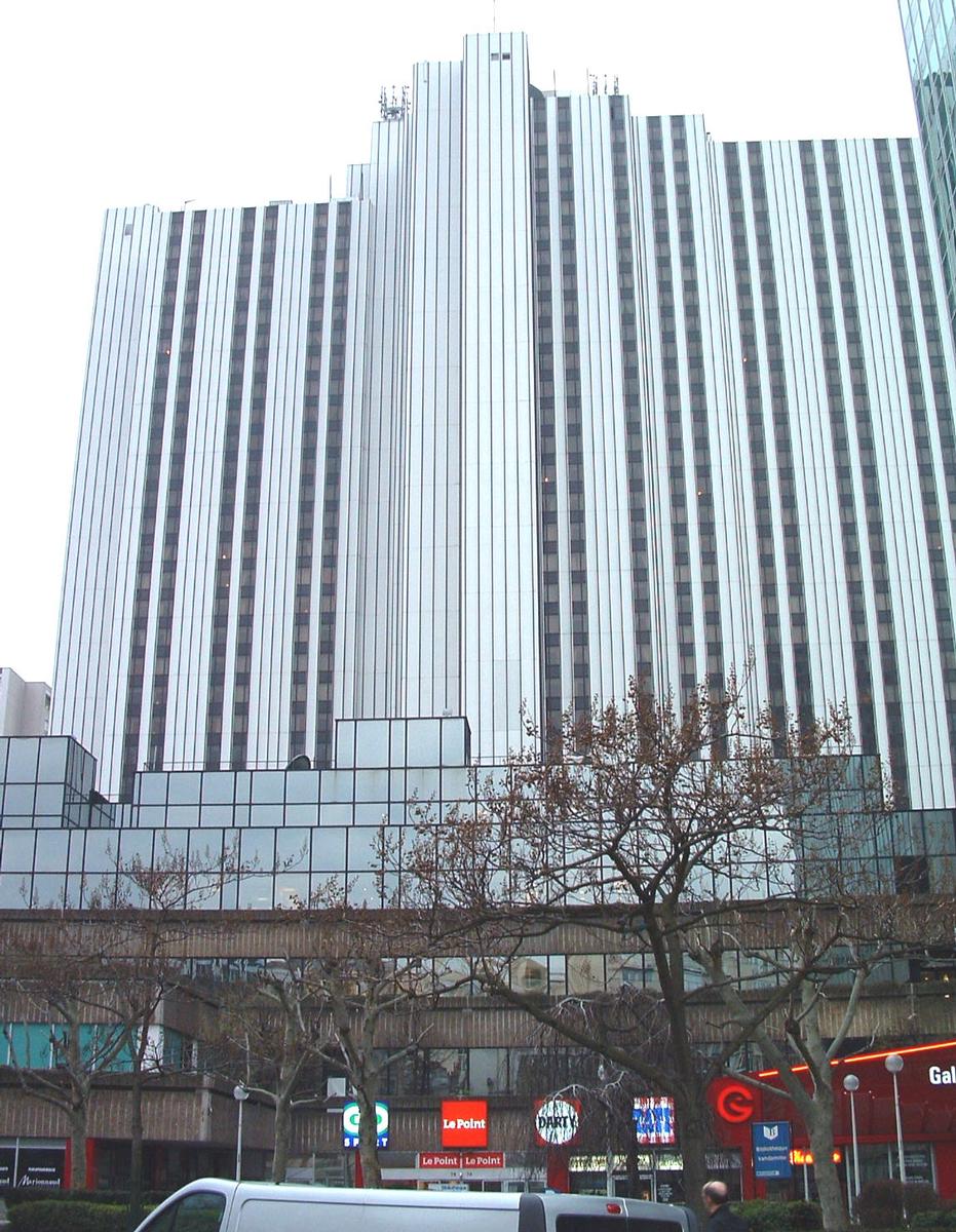 Hôtel Méridien (1974 - 116 m)à Paris XIVème arrondissement 