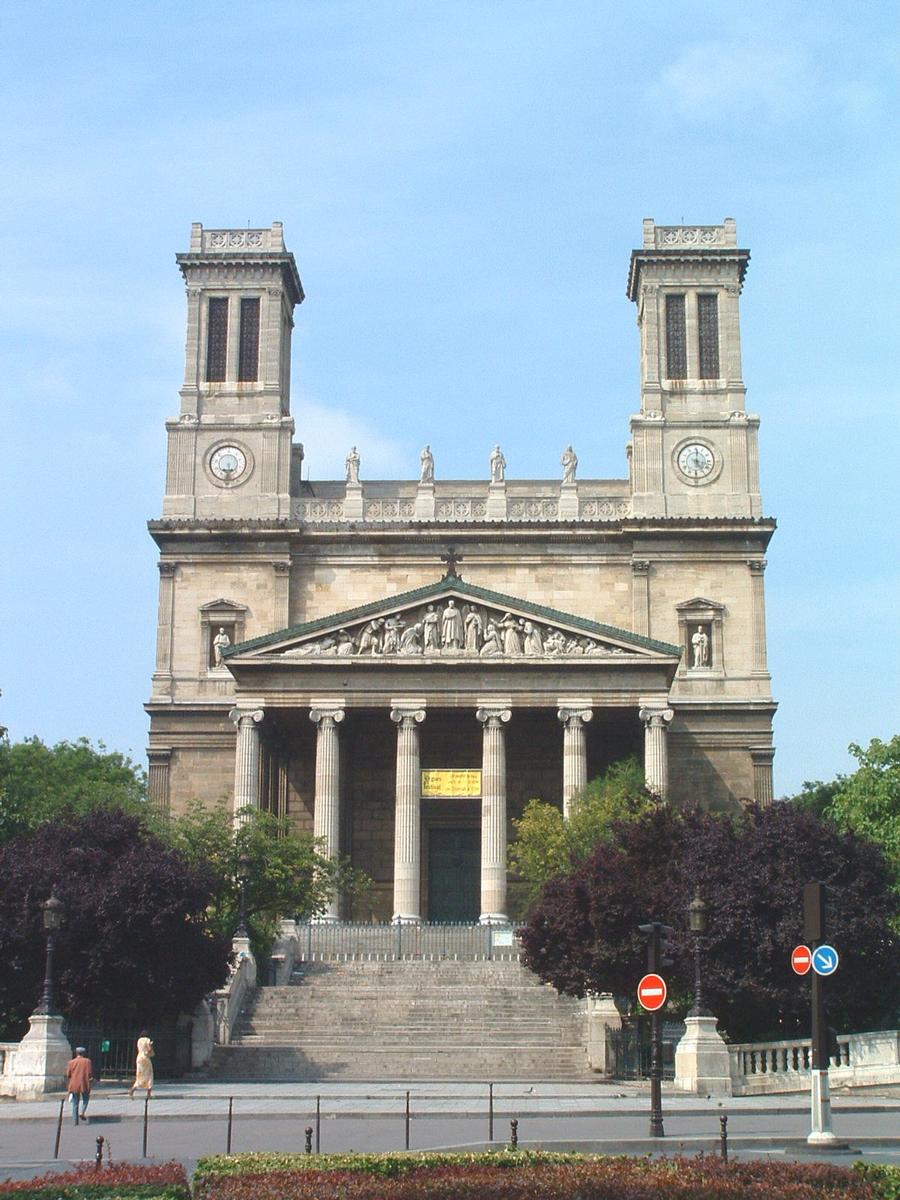 Paris Xème: Eglise St Vincent de Paul 