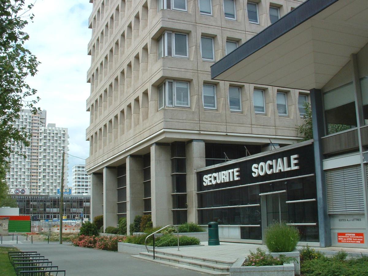 Gebäude der Sécurité Sociale in Rennes 