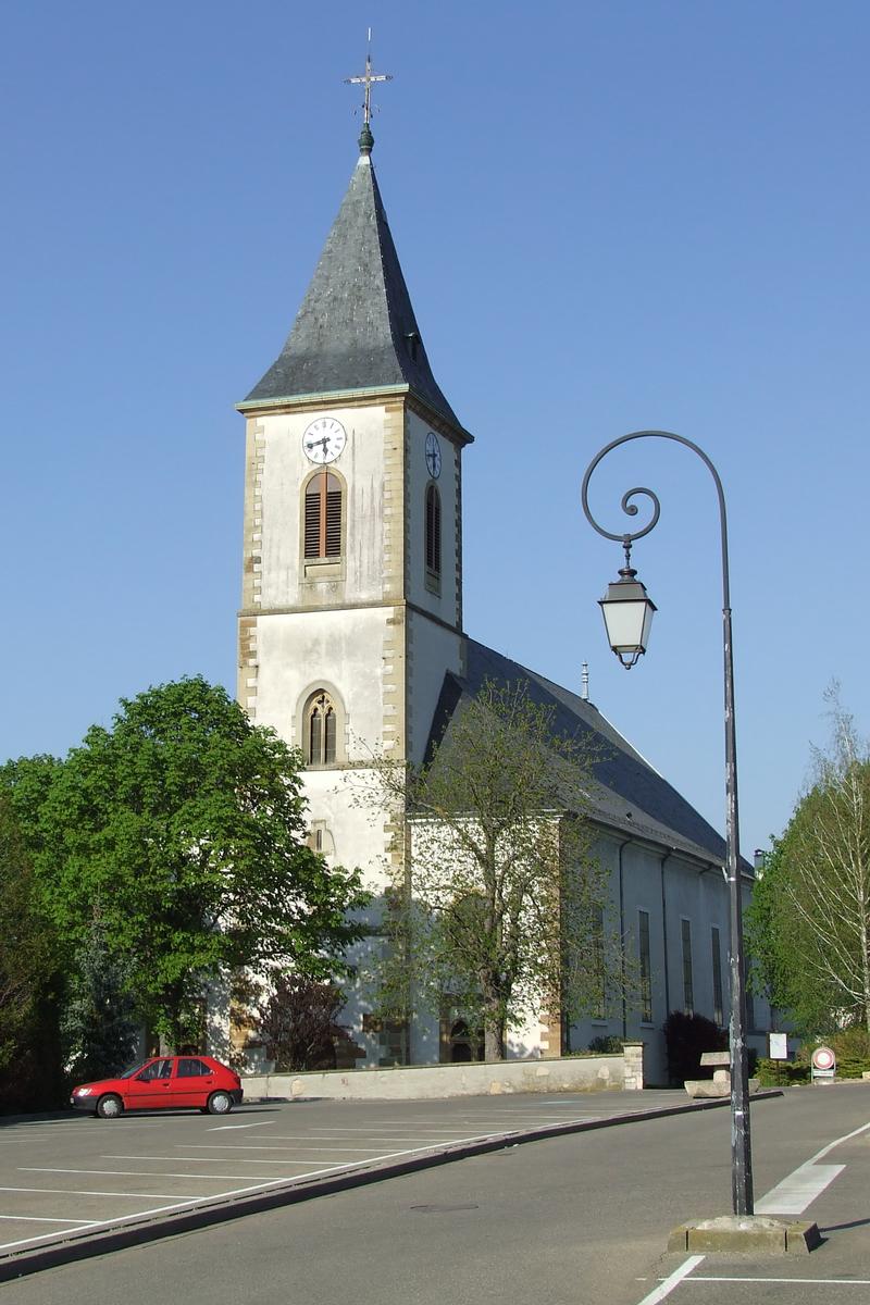 Eglise Saint-Léger à Rixheim (68 / Haut-Rhin / Alsace) 
