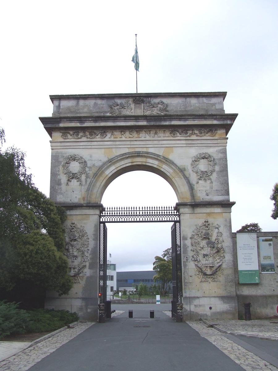 Rochefort Arsenal - Entrance 