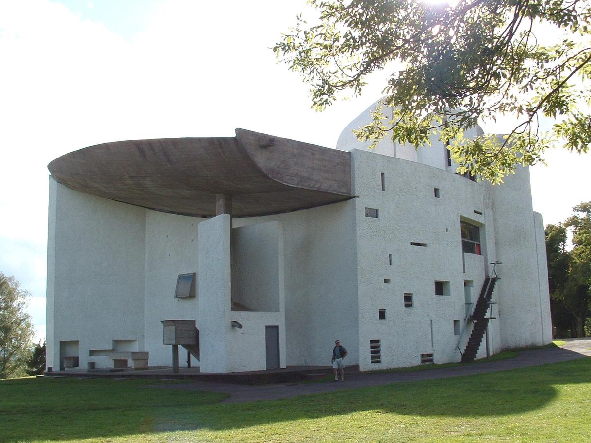 Notre-Dame-du-Haut, Ronchamps – Architekt: Le Corbusier 