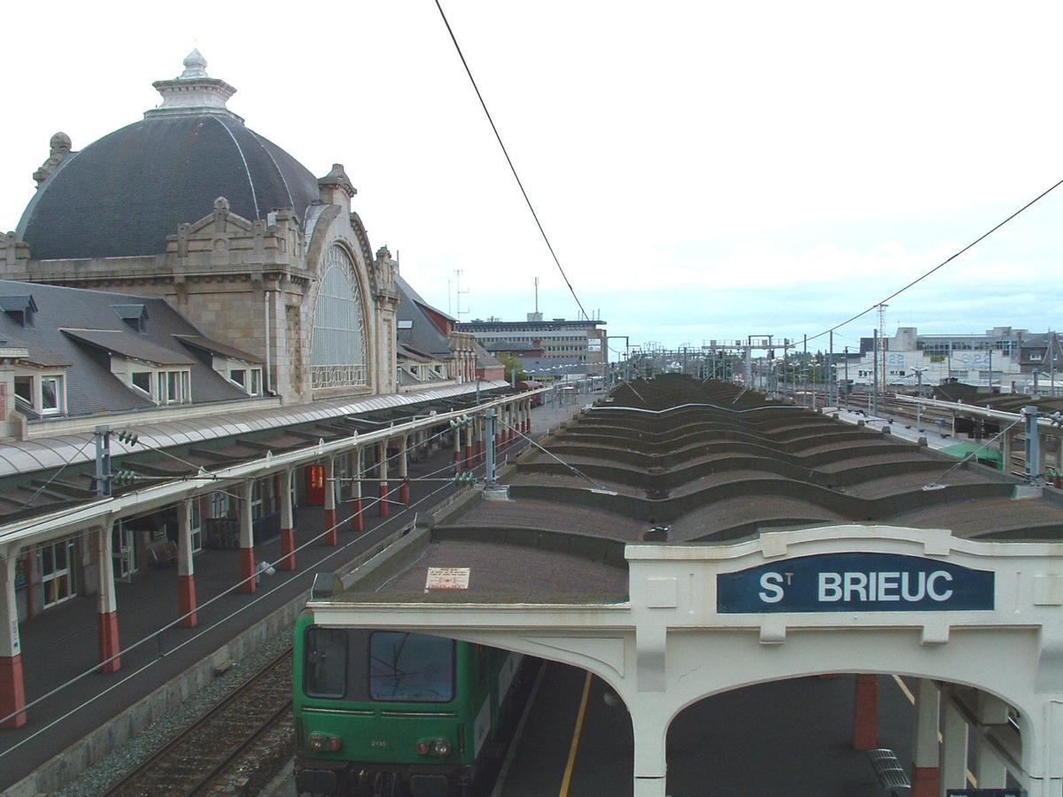 Gare SNCF de Saint Brieuc (22 / Côtes d'Armor) 