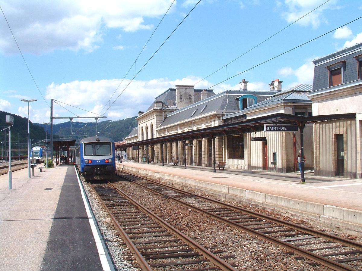 La gare SNCF de Saint Dié des Vosges 