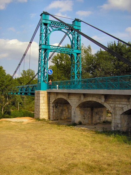 Saint-Bauzille-de-Putois Suspension Bridge 