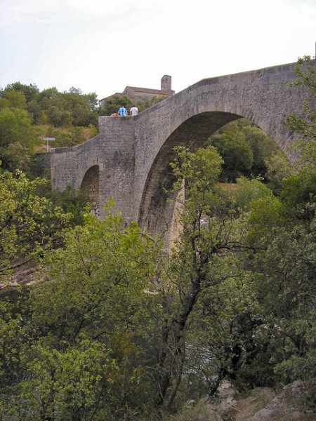 Brücke Saint-Étienne d'Issensac, Brissac 