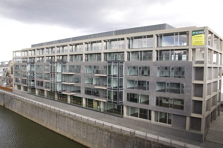 VD-Office, Rheinauhafen, von der Servinsbrücke 