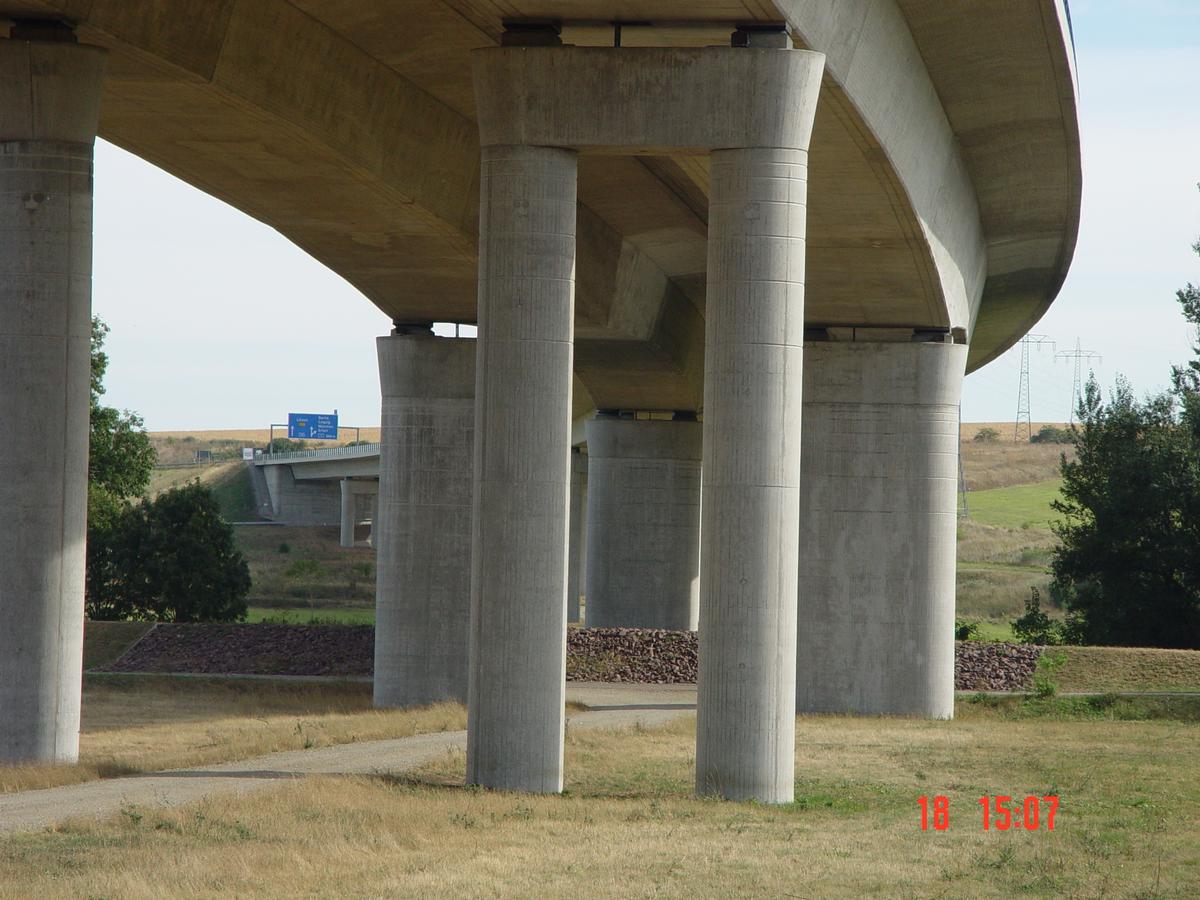 Autobahn A38Schkortleben Bridge 