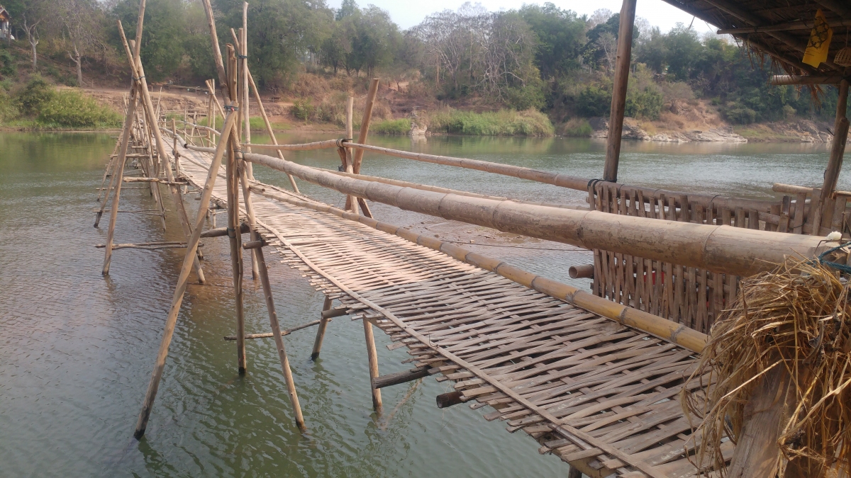 Seasonal Bamboo Bridge 