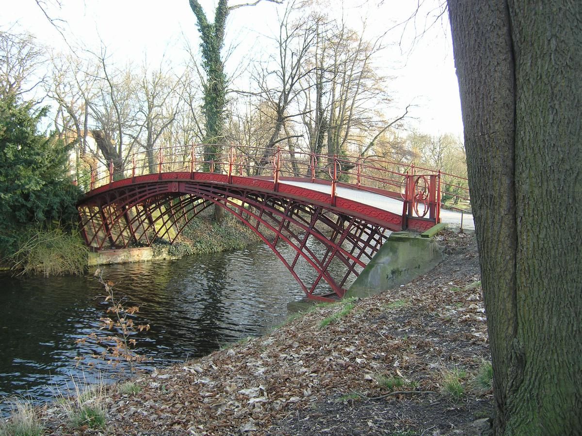 Hohe Brücke, Schlosspark Charlottenburg, Berlin 