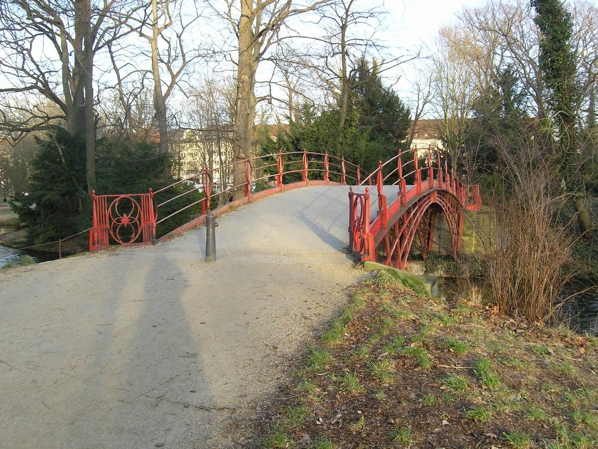 Hohe Brücke, Schlosspark Charlottenburg, Berlin 