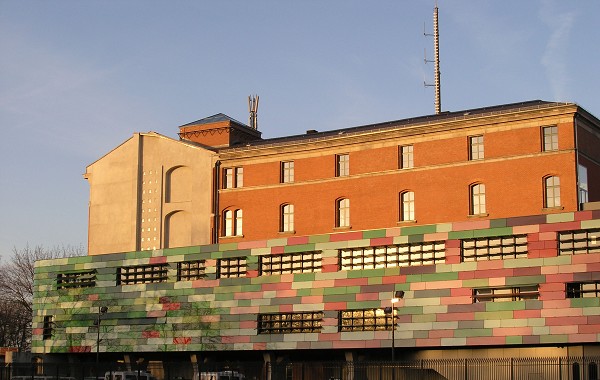 Police and Fire Station in the Government Area of Berlin 