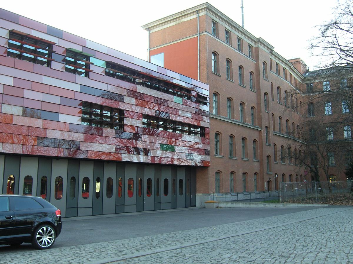 Police and Fire Station in the Government Area 