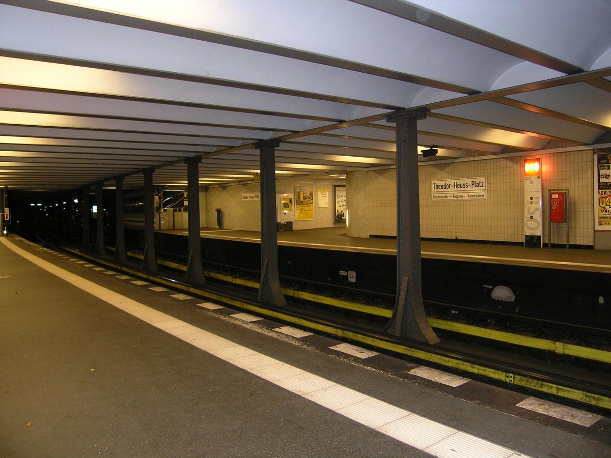 Theodor-Heuss-Platz Metro Station 