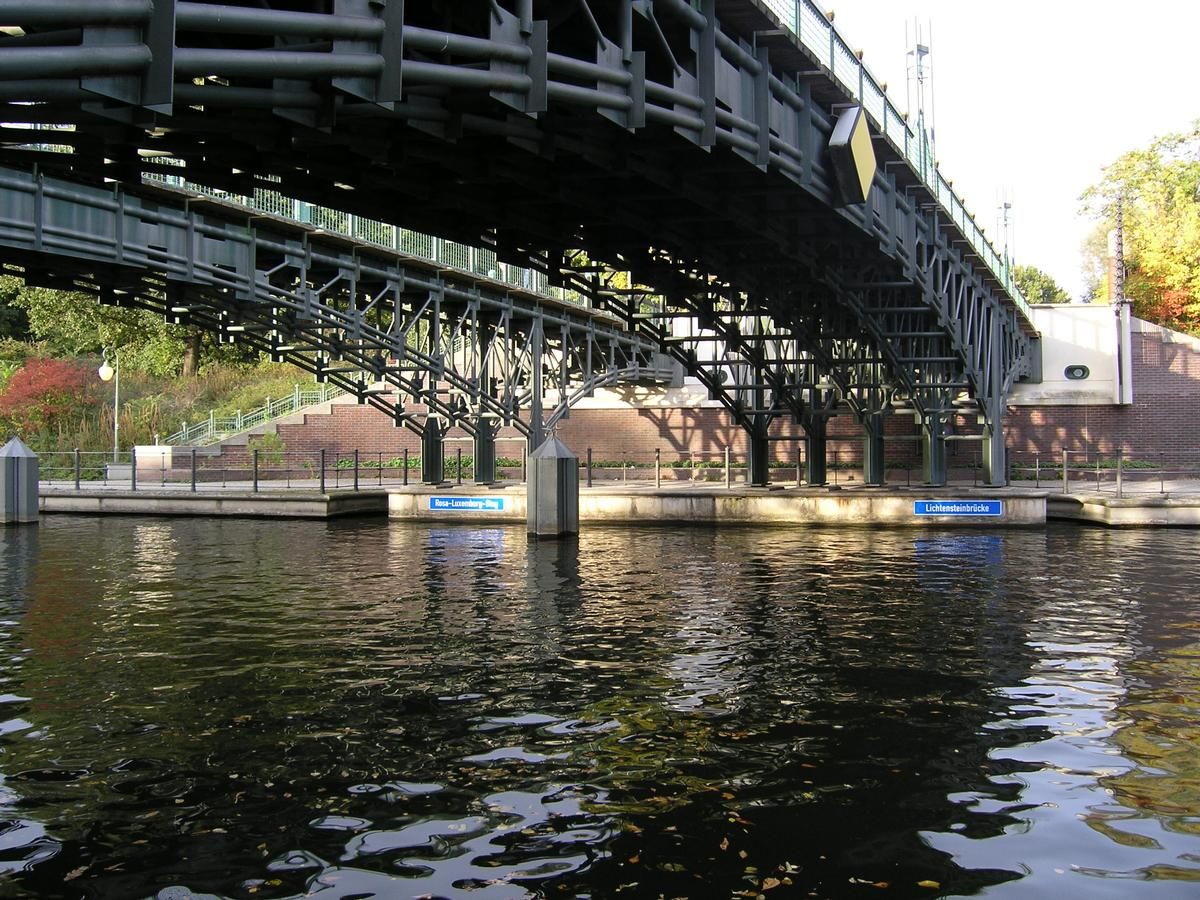 Rosa-Luxemburg Steg / Lichtensteinbrücke, Berlin 