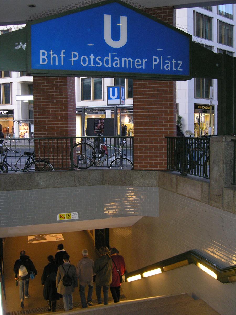 Station de métro Potsdamer Platz 