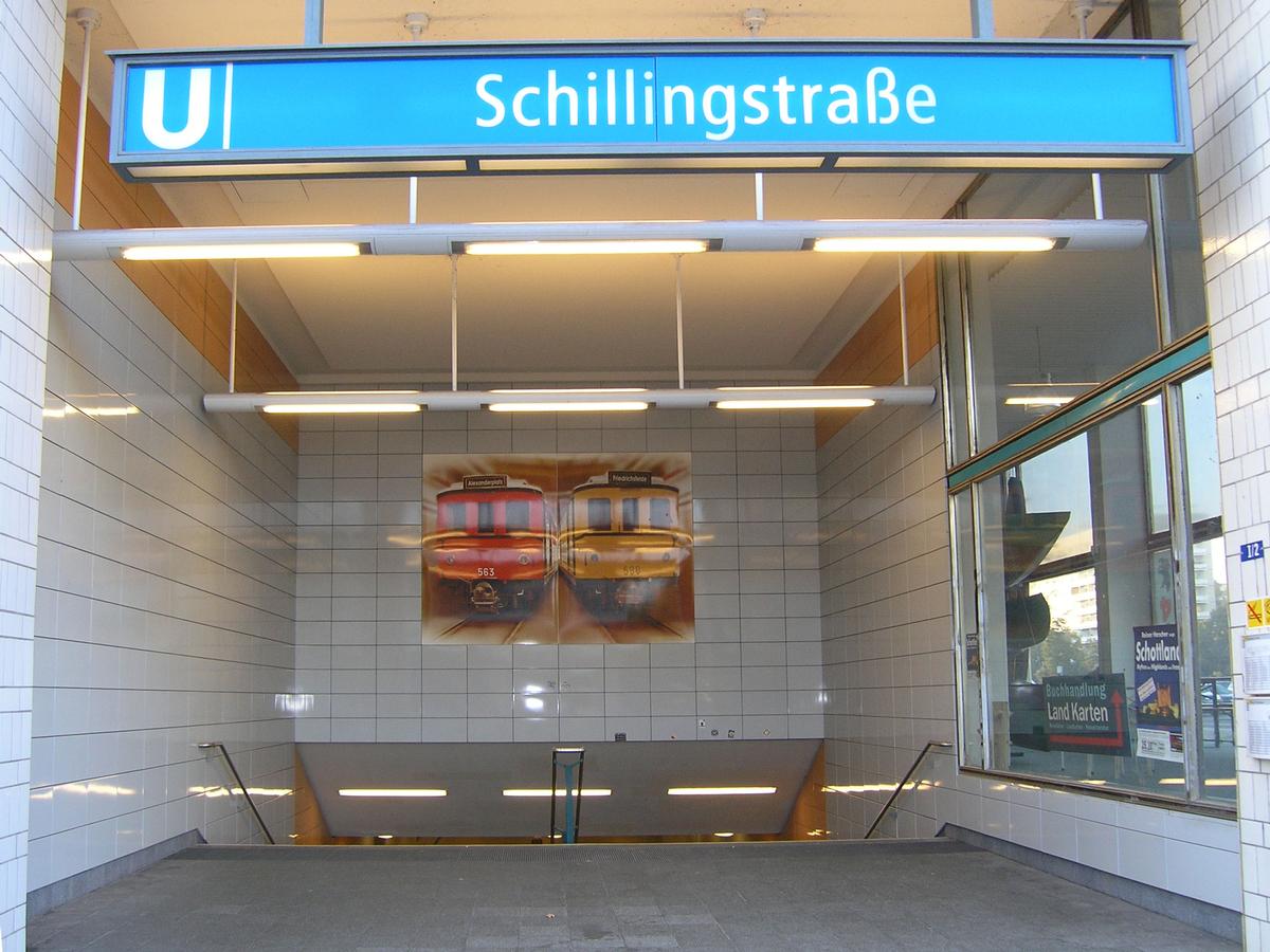 Station de métro Schillingstraße 