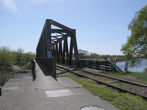 Railroad Bridge across the Silo Canal 