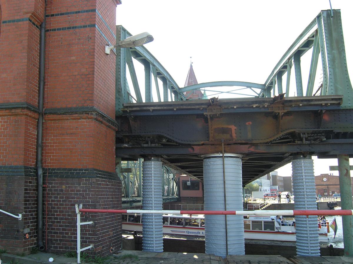 Pont ferroviaire sur le canal de Lübeck 