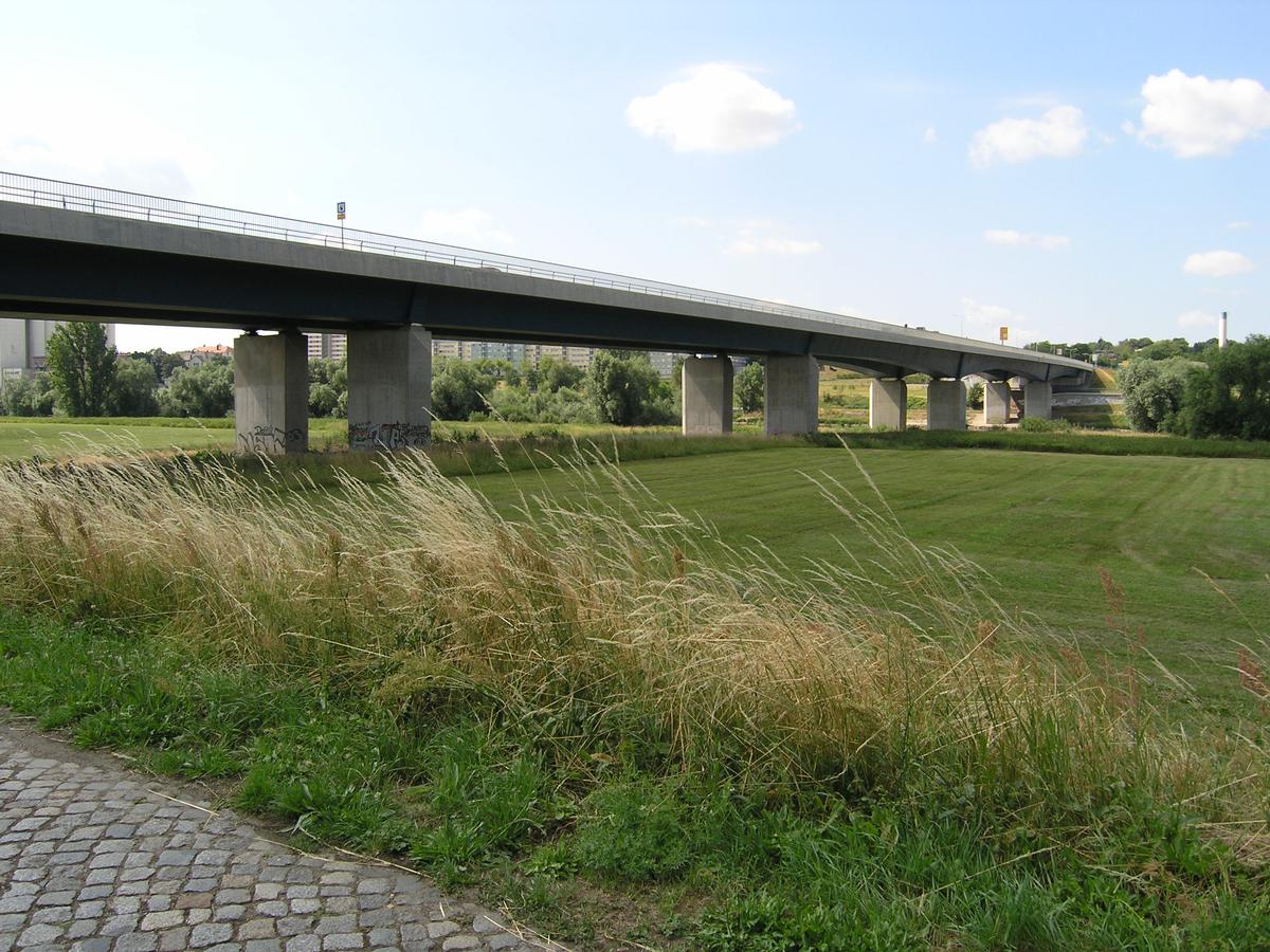 Straßenbrücke über die Elbe, Riesa 