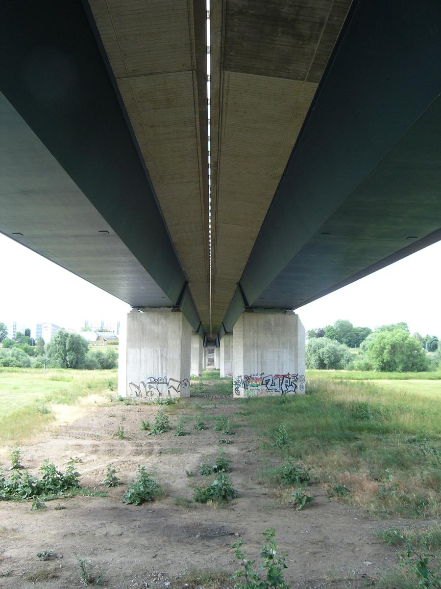 Straßenbrücke über die Elbe, Riesa 