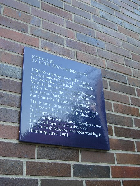 finnische Seemannsmission, Hamburg 