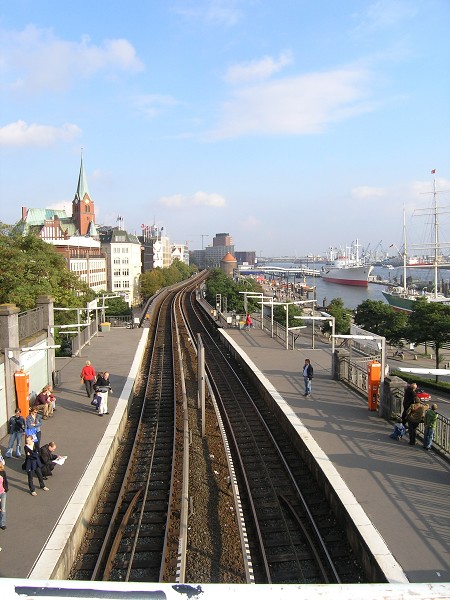 Hochbahnstrecke, Hamburg 
