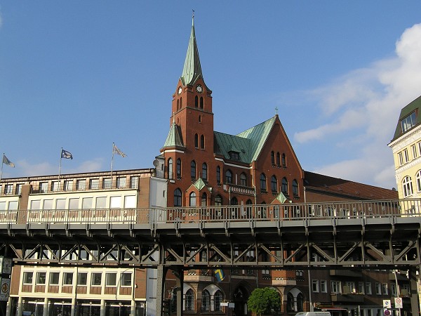 Hochbahnstrecke, Hambourg 