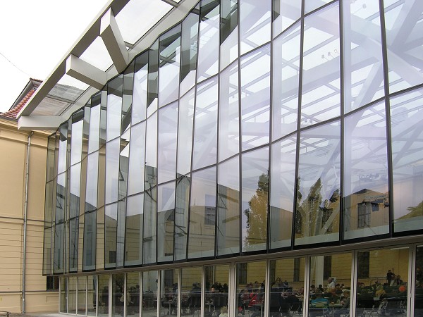 Musée juif - Cour en verre 