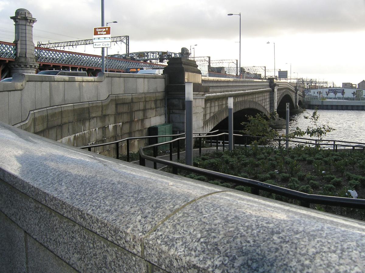 George V bridge, Glasgow 