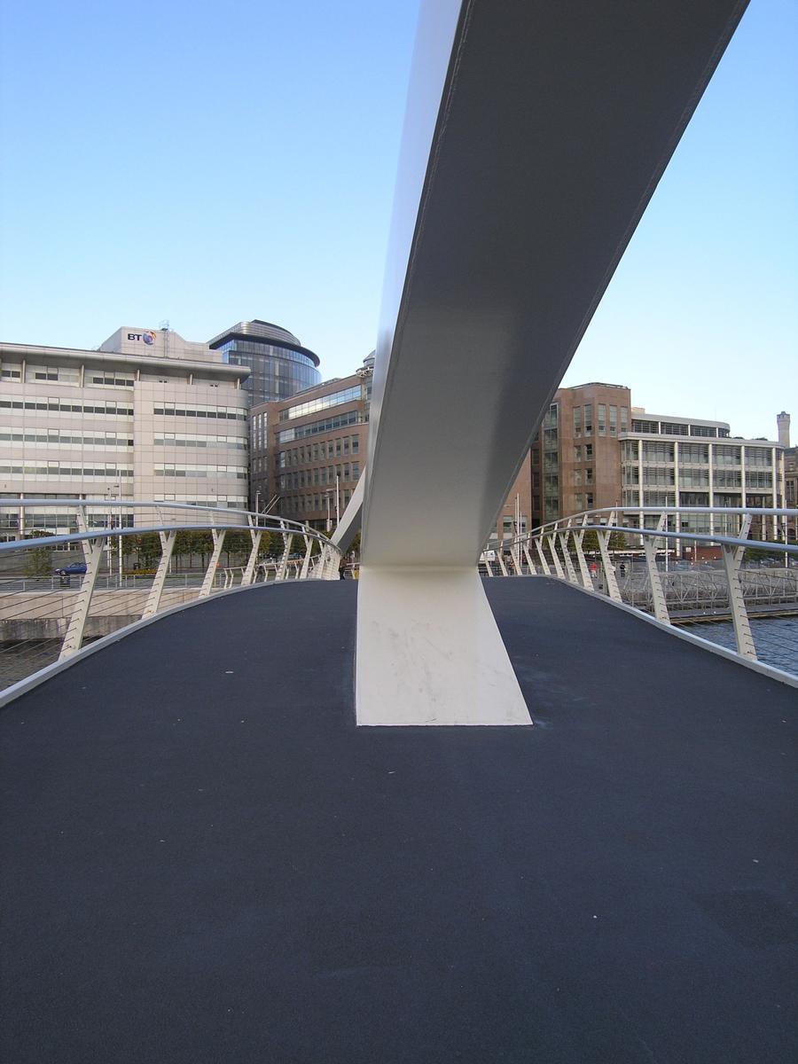 Tradeston footbridge ('Squiggly Bridge'), Glasgow 