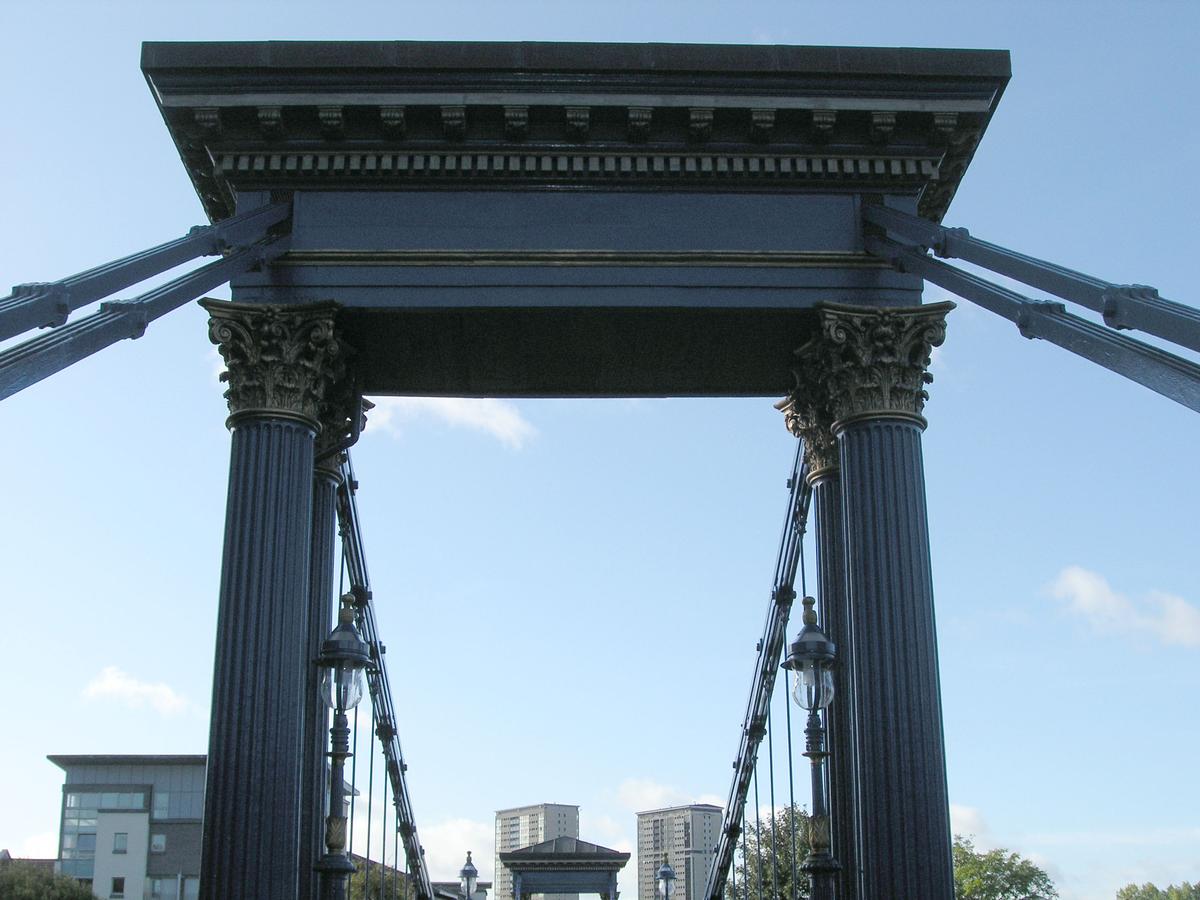 Saint Andrew's Suspension Bridge, Glasgow 