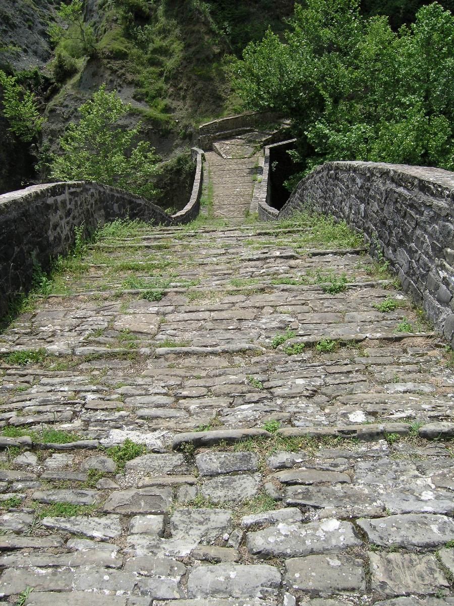 Plaka-Brücke, Plaka, Ioannina, Epirus, Griechenland 
