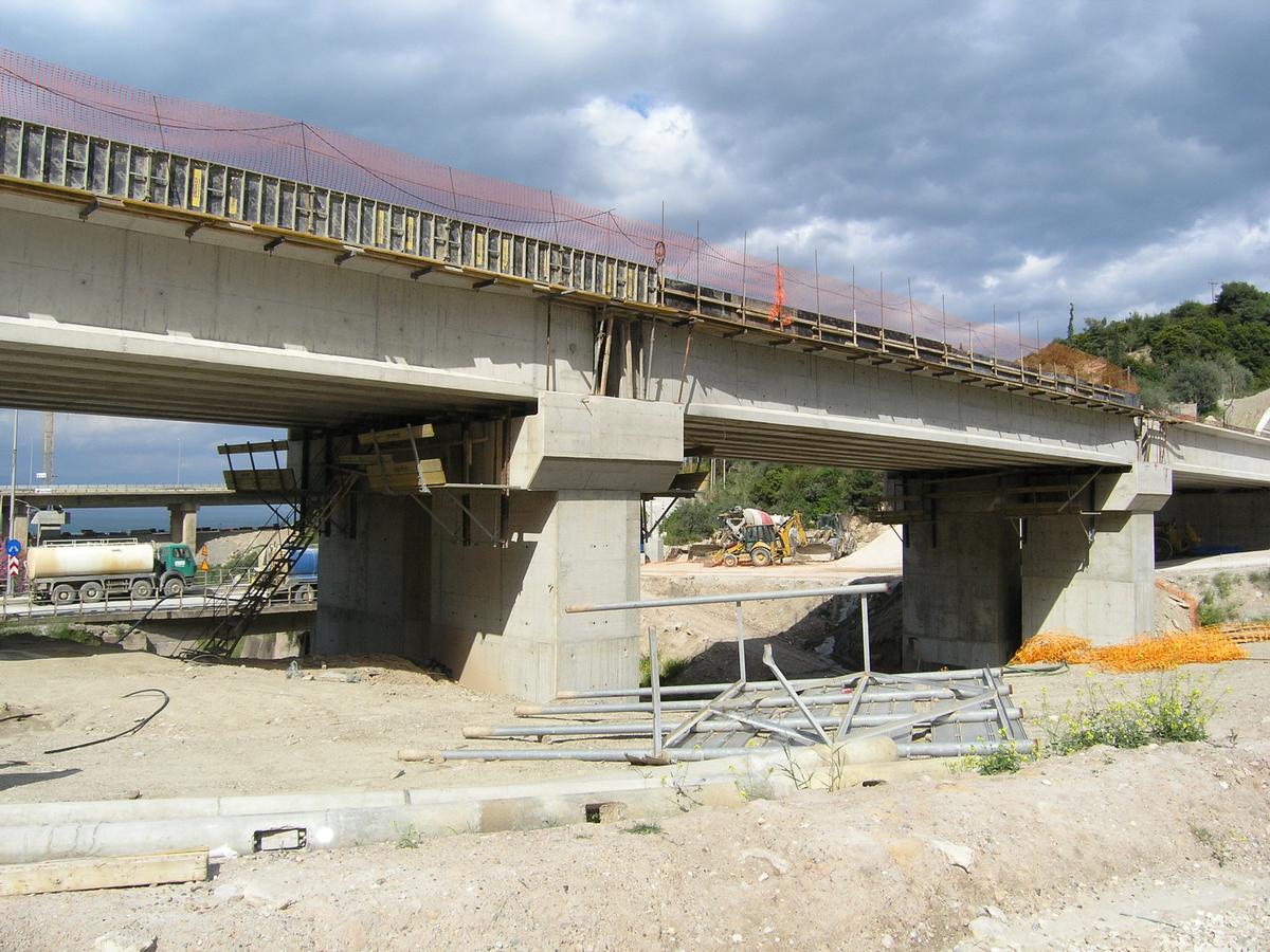 Main Corridor Kiato-Egio Section, Trapeza and Platanos Tunnels, Ladopotamos Bridge, Diakofto-Peleponnes (GR) 
