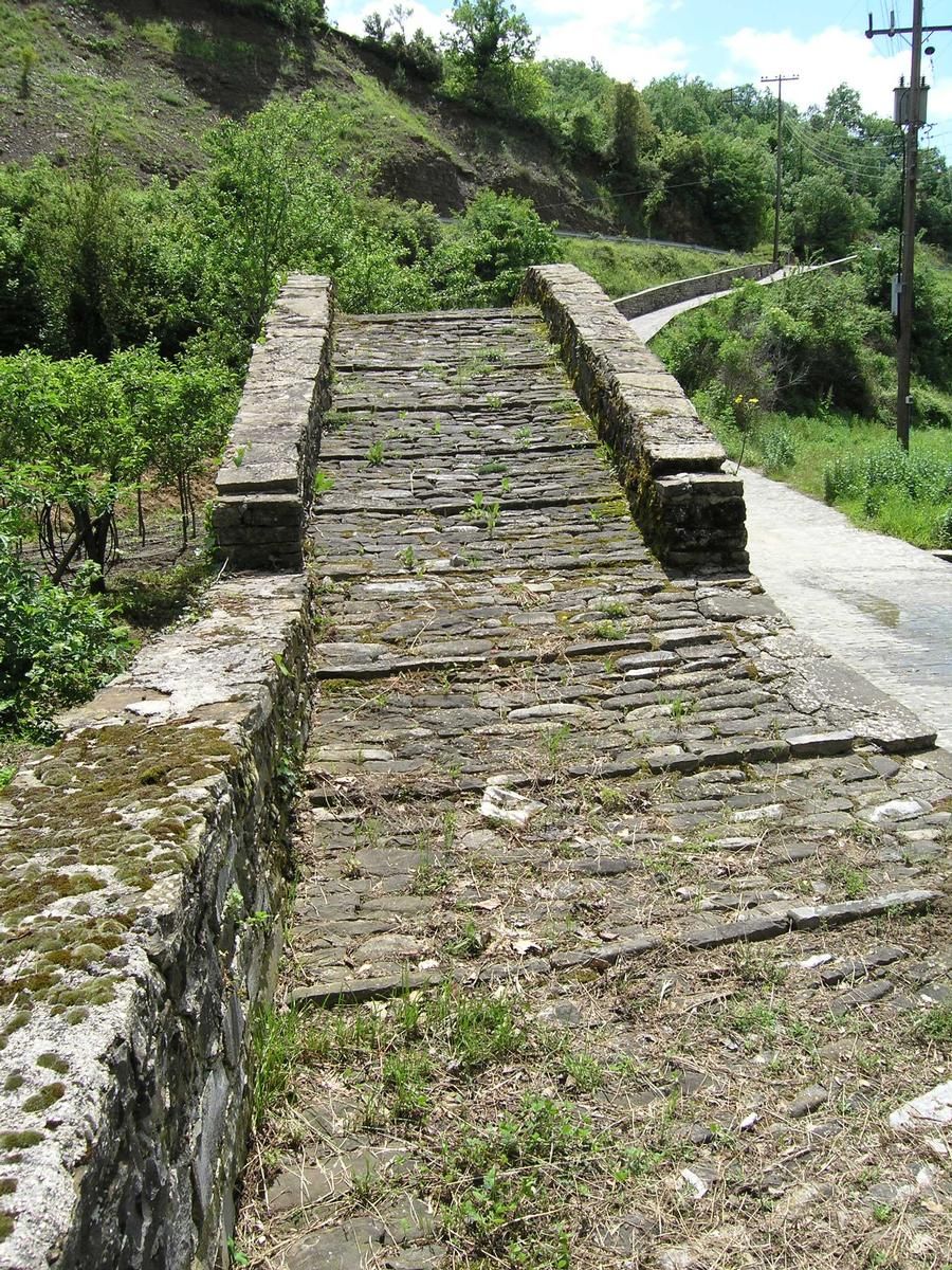 Papa Ilia Brücke, Doliani, Ioannina, Epirus 
