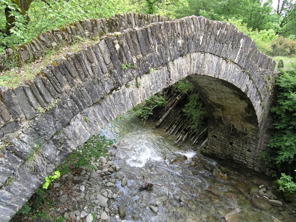 Galderousia-Brücke, Epirus, Ioannina 