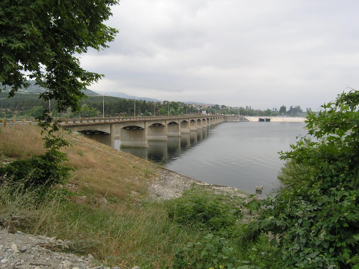 Barrage et pont d'Aliakmon 