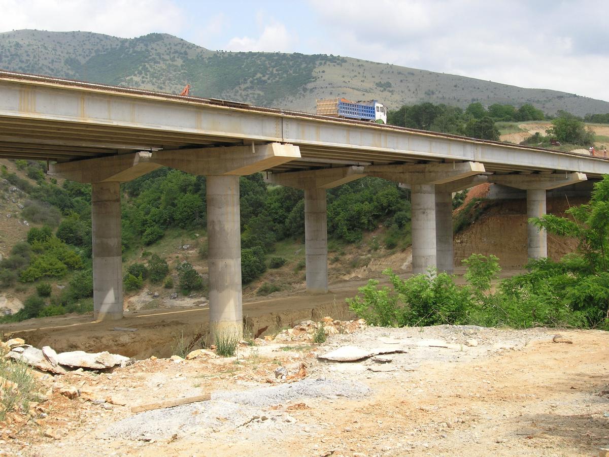 A 15 (Siatista-Ieropigi-albanische Grenze) Abschnitt Raches-Aliakmon, Griechenland 