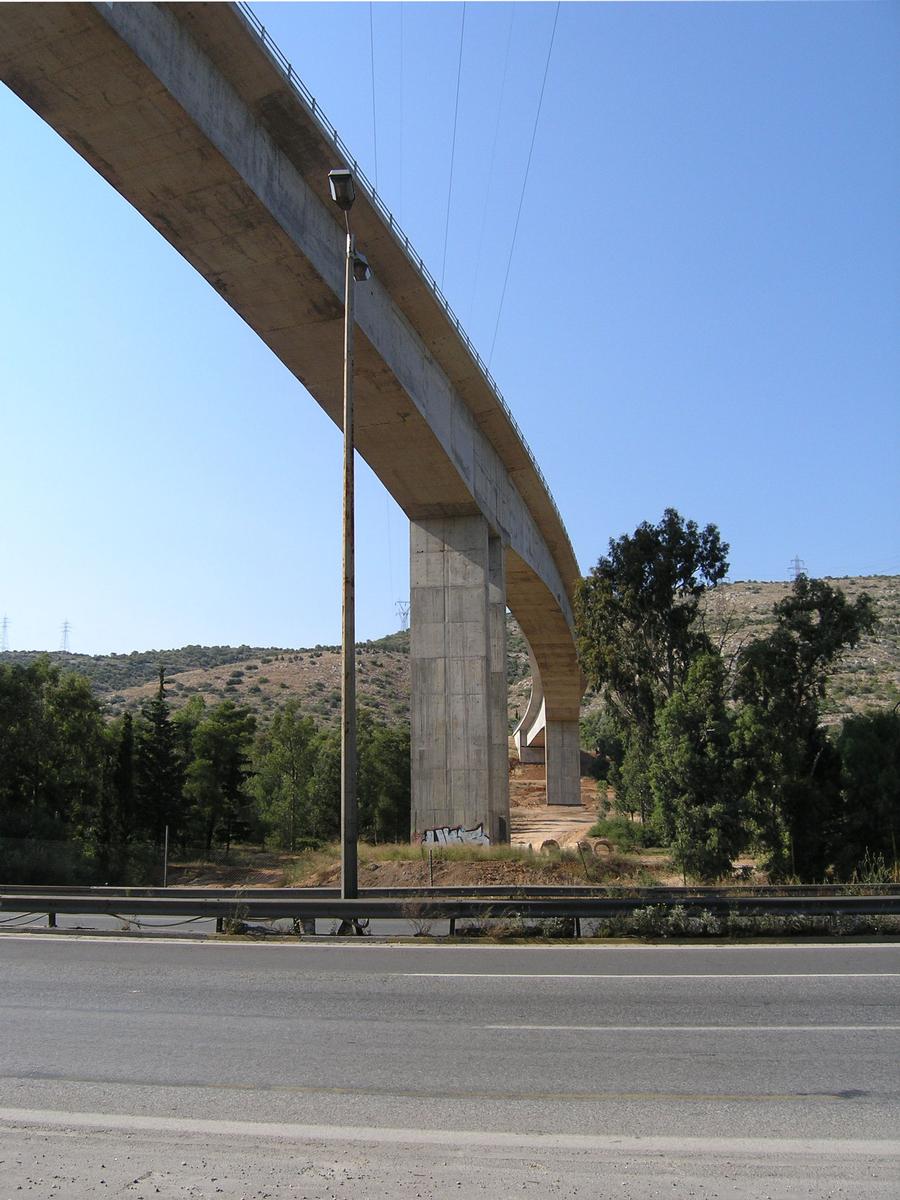 Leoforos Athinon Railroad Bridge 