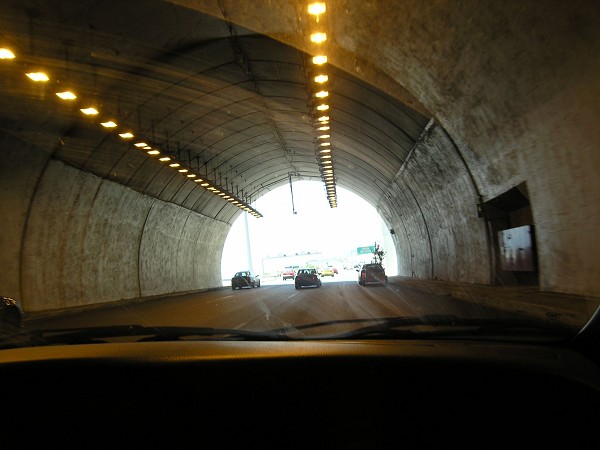 Aithra Tunnel, Griechenland (A8, Röhre Richtung Korinth) 