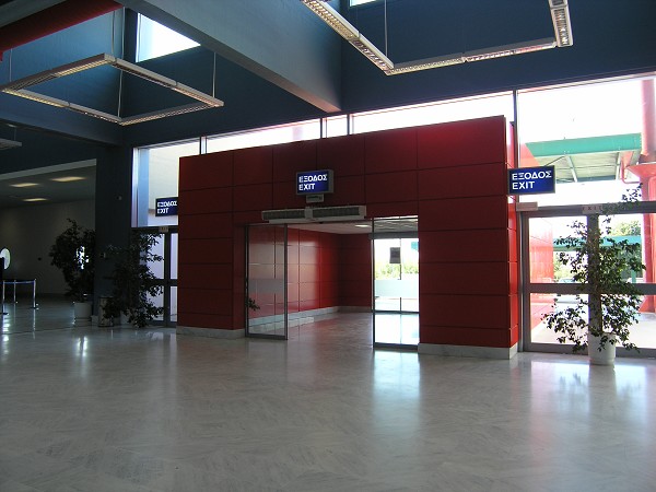 Aktio, Flughafen 