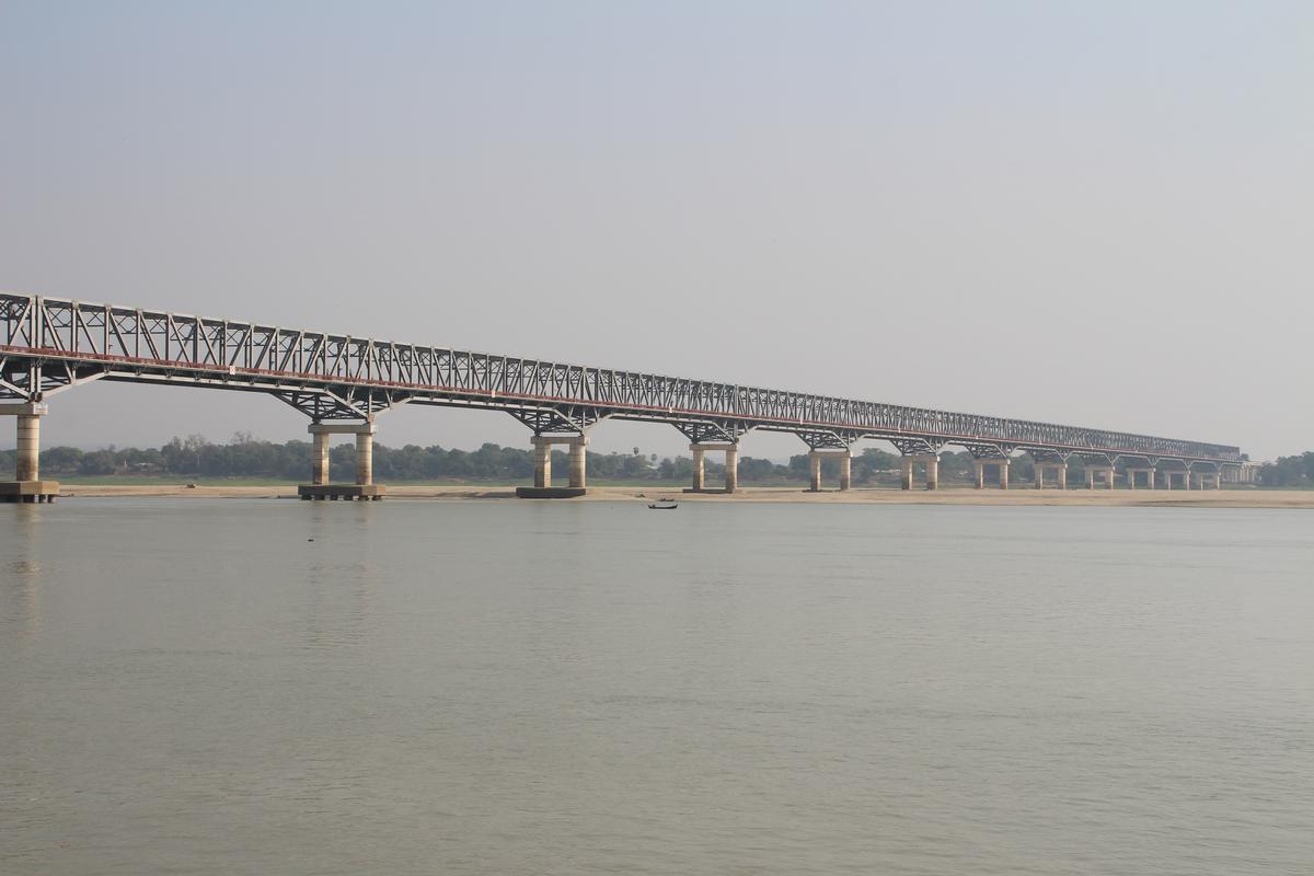 Irrawaddybrücke Pakokku 
