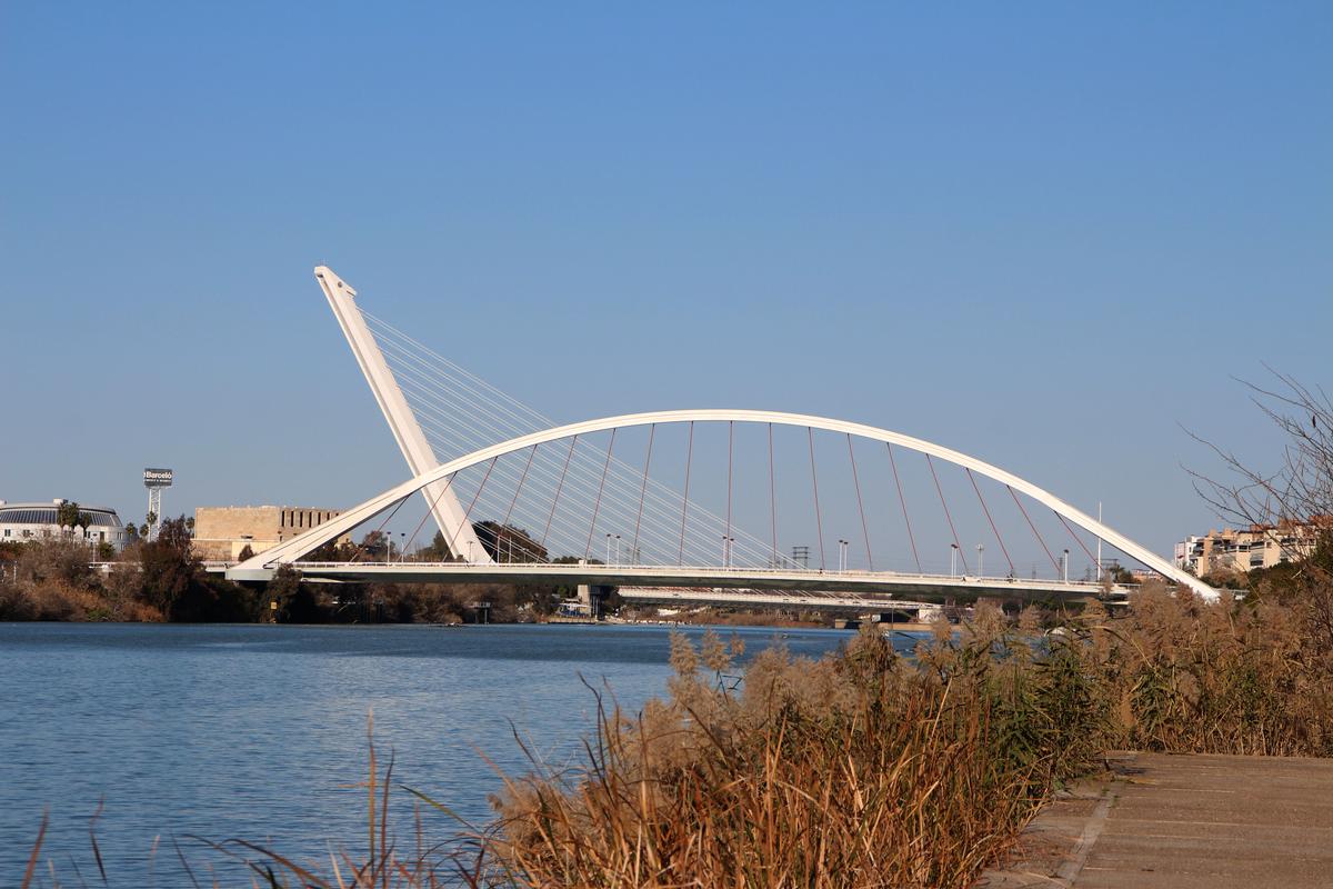 La Barqueta-Brücke 