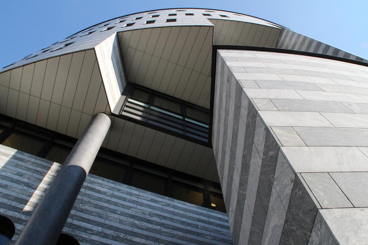 Zweitgebäude der Bank für Internationalen Zahlungsausgleich, Basel (Architekt: Mario Botta) 
